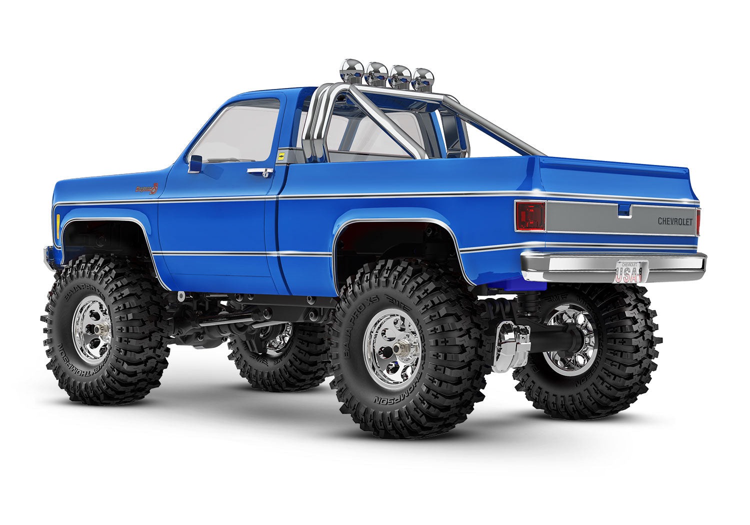 TRX-4M Chevrolet K10 High Trail Edition BLUE -- 97064-1-BLUE