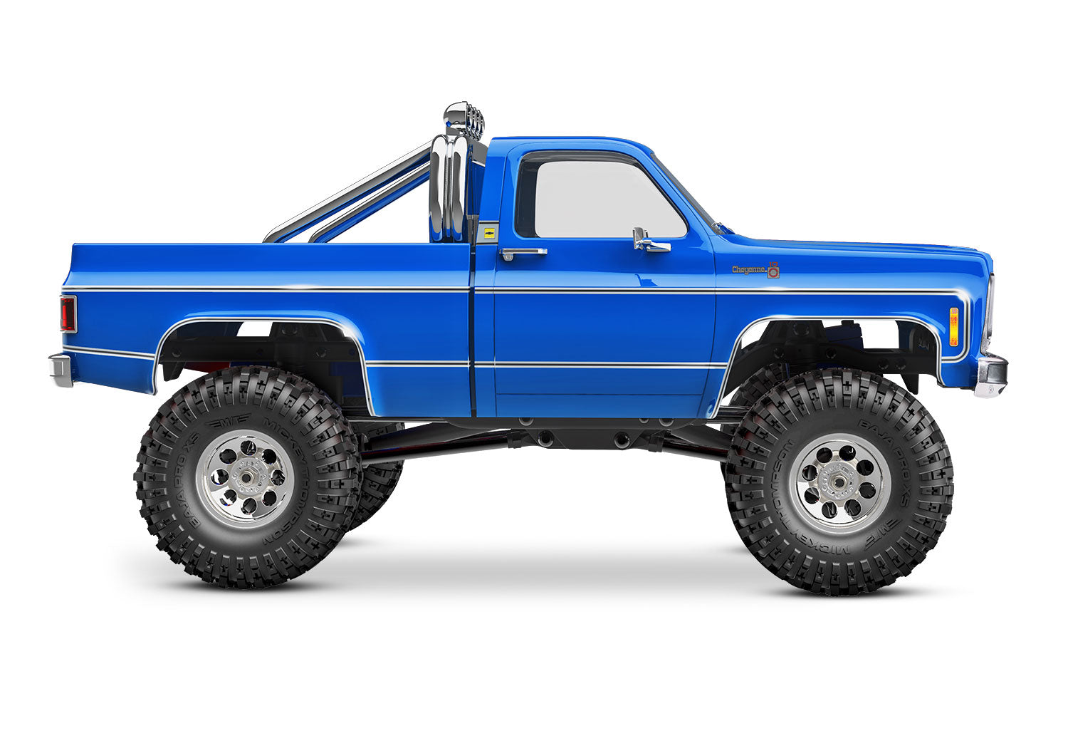 TRX-4M Chevrolet K10 High Trail Edition BLUE -- 97064-1-BLUE