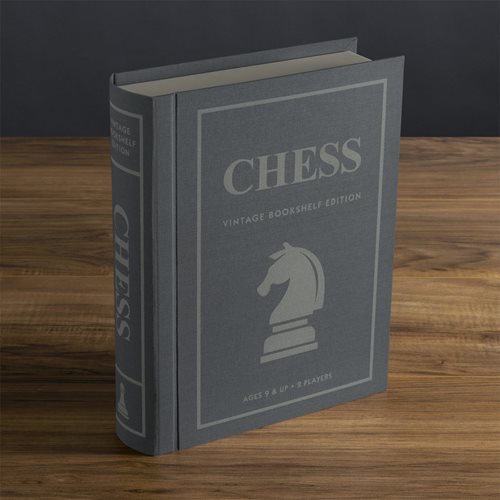 Chess Vintage Bookshelf Edition Game - WS41414