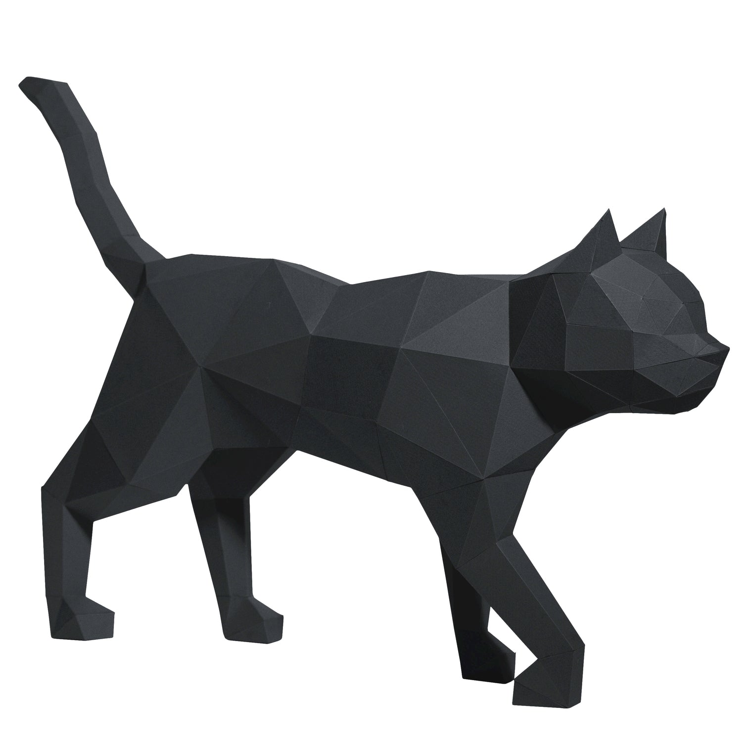 CATTBL 3D Paper Art Black Cat Origami Model