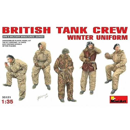 1/35 British Tank Crew Winter Uniform (5) - MNA-35121
