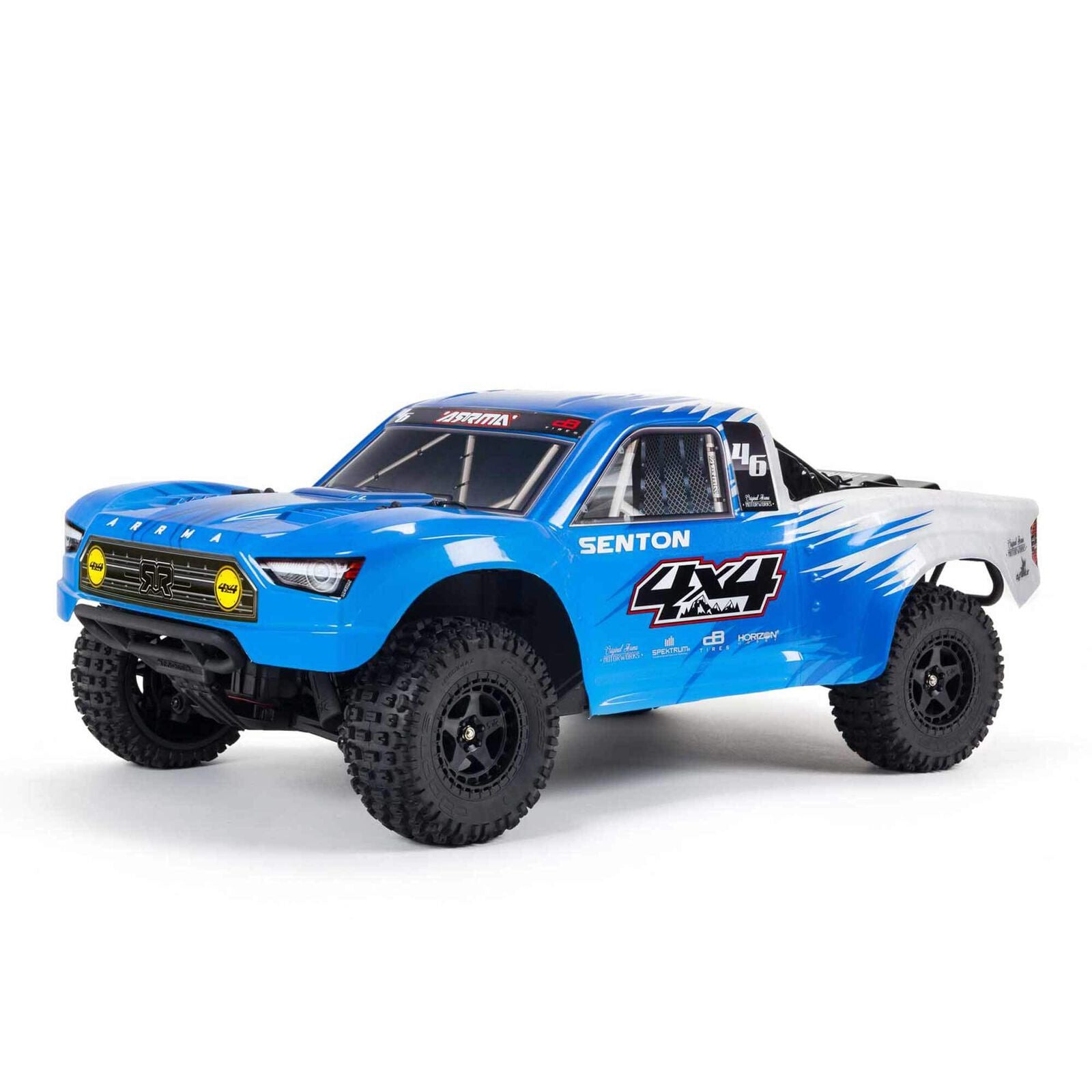 ARA4203XV3T2	 1/10 SENTON 4x4 MEGA 550 BRUSHED SHORT COURSE TRUCK RTR, BLUE