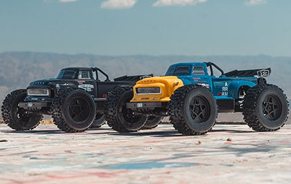 ARA8611V6 1/8 NOTORIOUS 4X4 6S BLX BRUSHLESS V6 STUNT TRUCK RTR