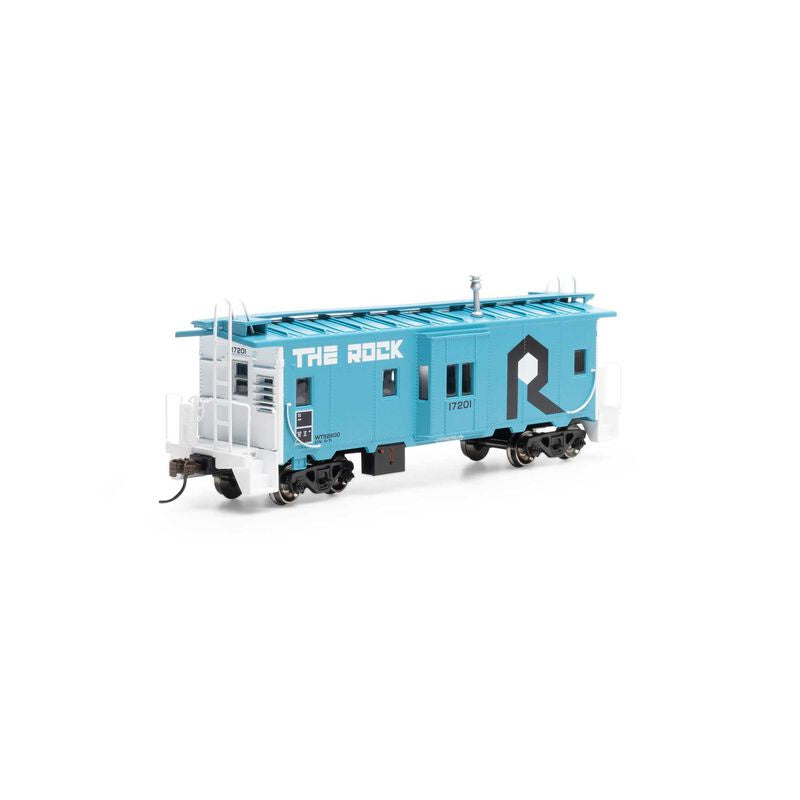 ATH90327 HO Bay Window Caboose, ROCK #17201