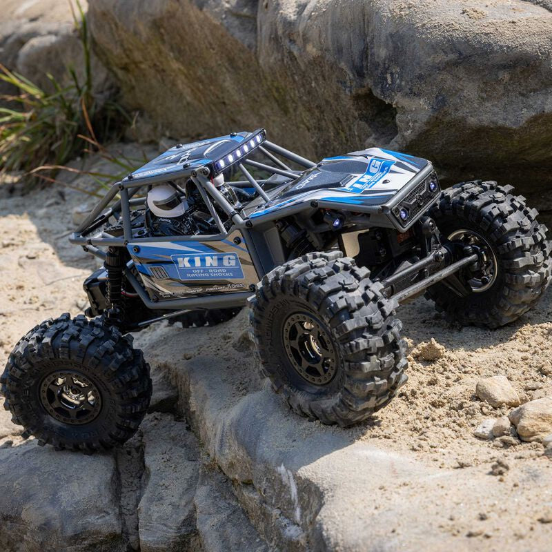 AXI-1750T1 UTB18 Capra 4WS 1/18th 4x4 RTR, Blue