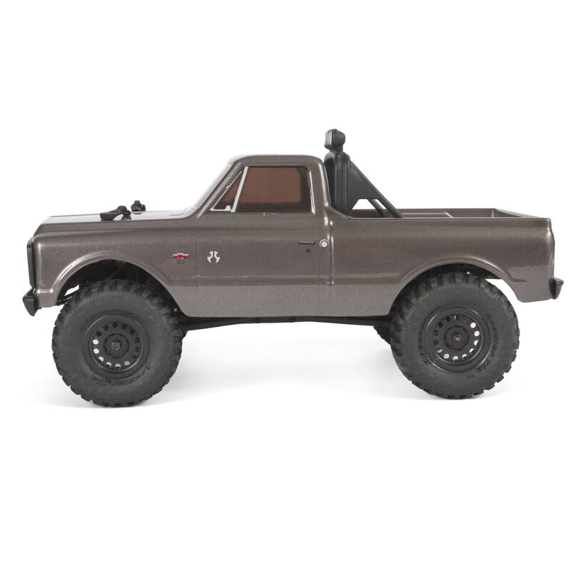 Axial 1/24 SCX24 1967 CHEVROLET C10 4WD TRUCK BRUSHED RTR, SILVER - AXI00001T2