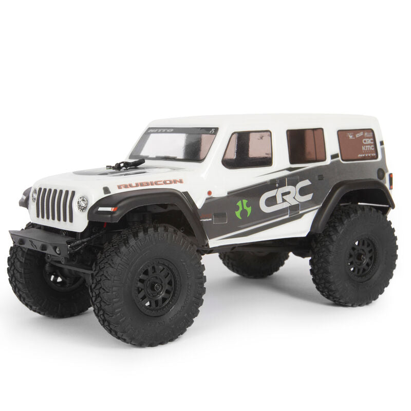 Axial 1/24 SCX24 2019 JEEP WRANGLER JLU CRC 4WD ROCK CRAWLER BRUSHED RTR, WHITE - AXI00002V2T1