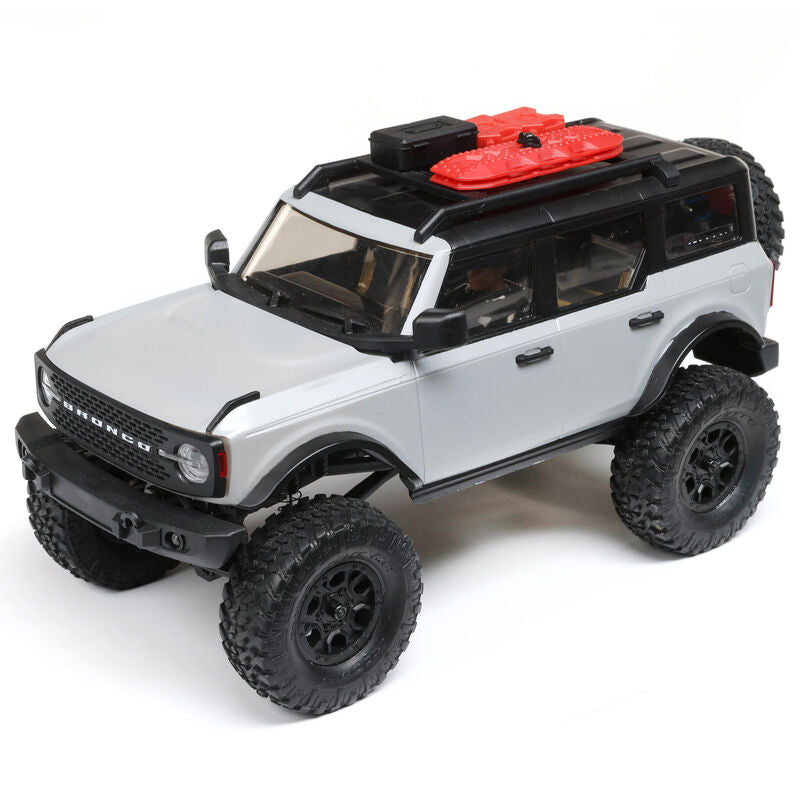 Axial 1/24 SCX24 2021 FORD BRONCO 4WD TRUCK BRUSHED RTR, GREY - AXI00006T2