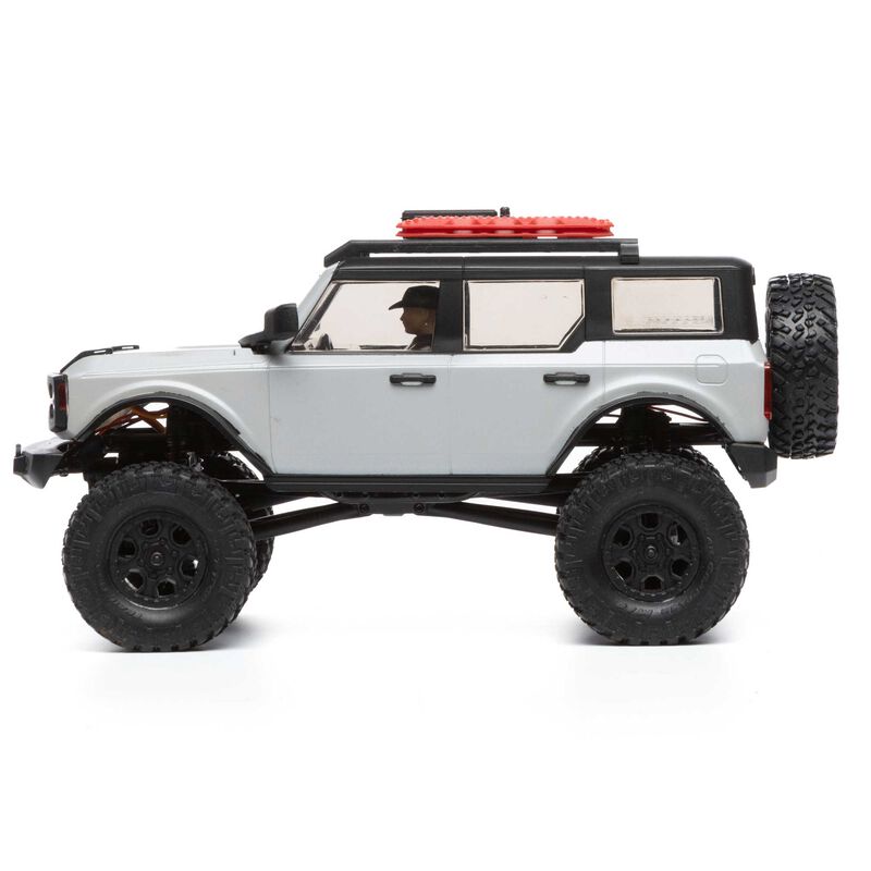 Axial 1/24 SCX24 2021 FORD BRONCO 4WD TRUCK BRUSHED RTR, GREY - AXI00006T2