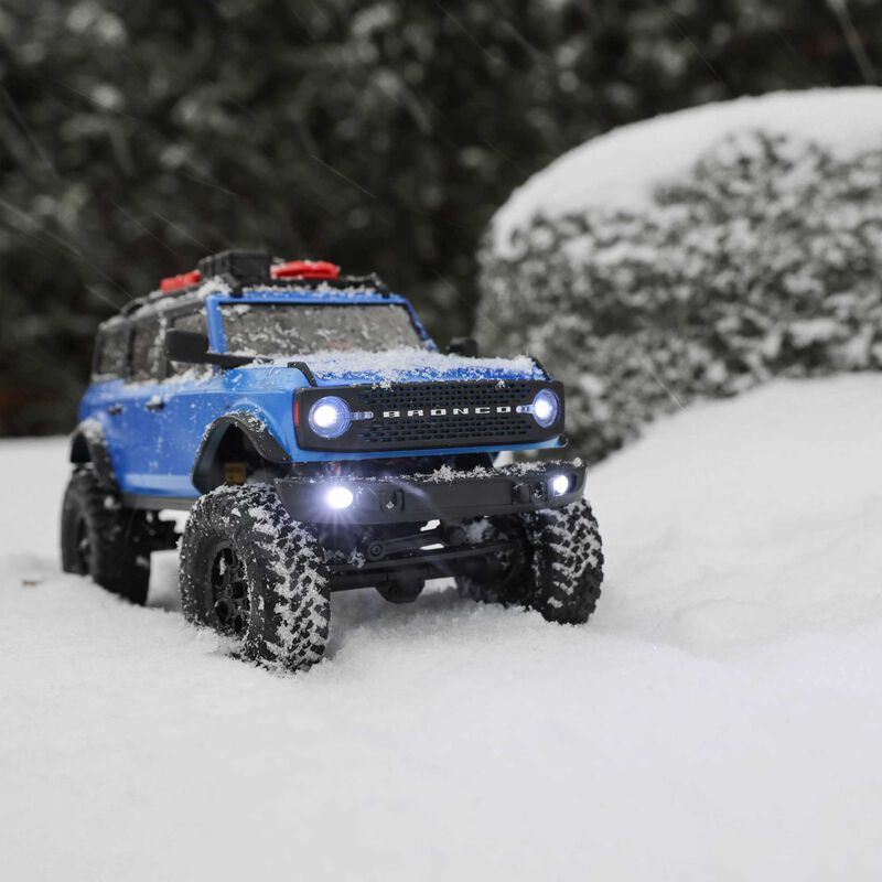 Axial 1/24 SCX24 2021 FORD BRONCO 4WD TRUCK BRUSHED RTR, BLUE - AXI00006T3