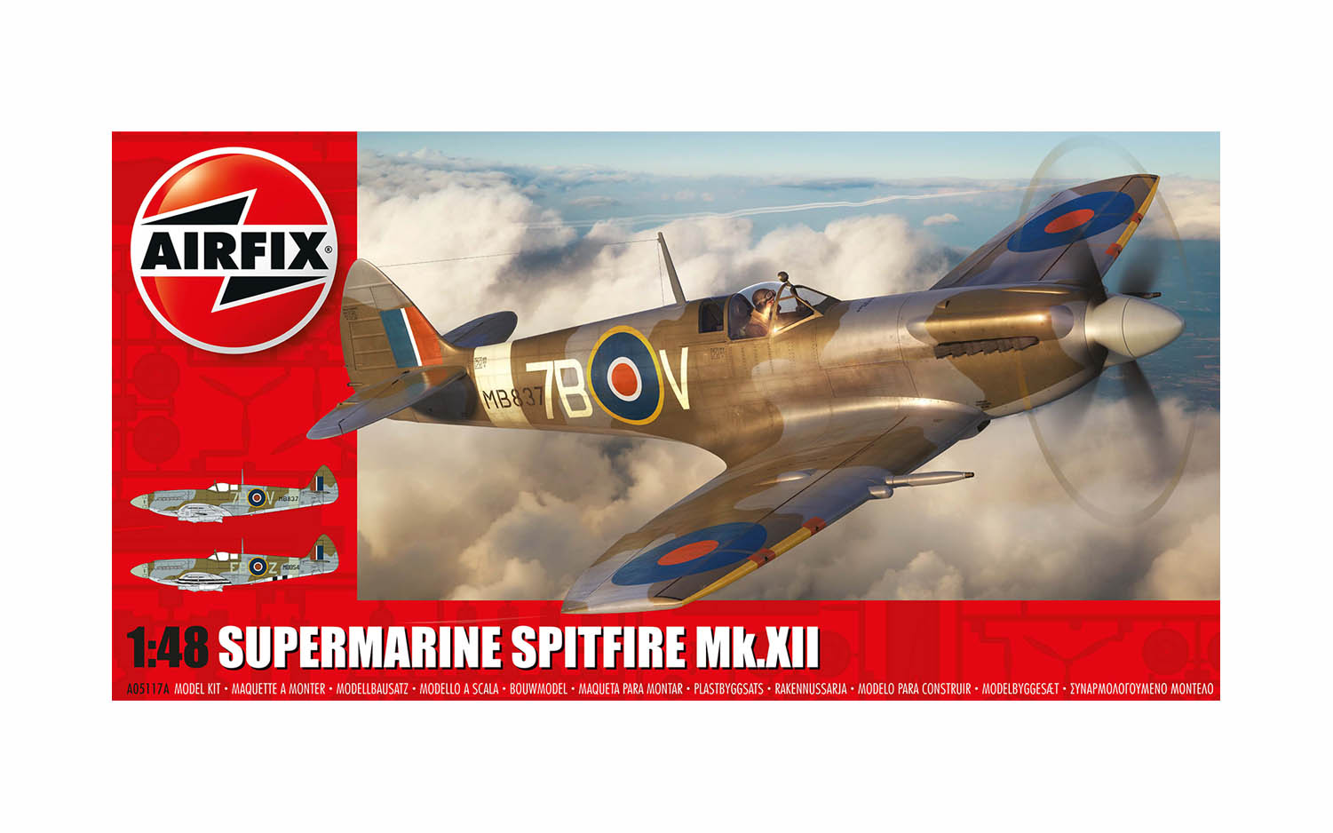 1/48 Supermarine Spitfire MkXII - A05117A