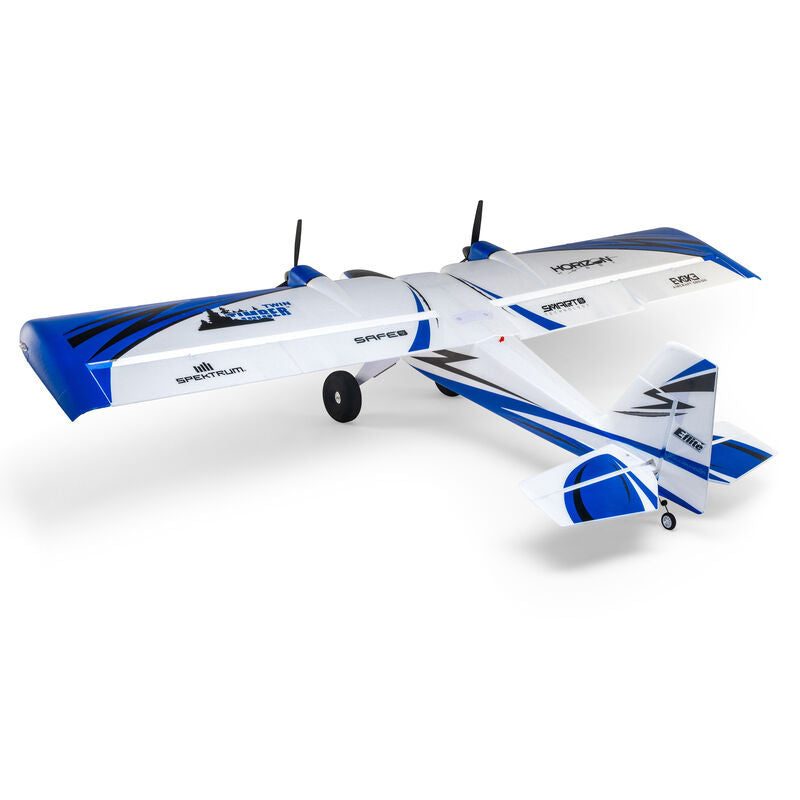 E-flite Twin Timber 1.6m BNF Basic with AS3X and SAFE Select - EFL23850
