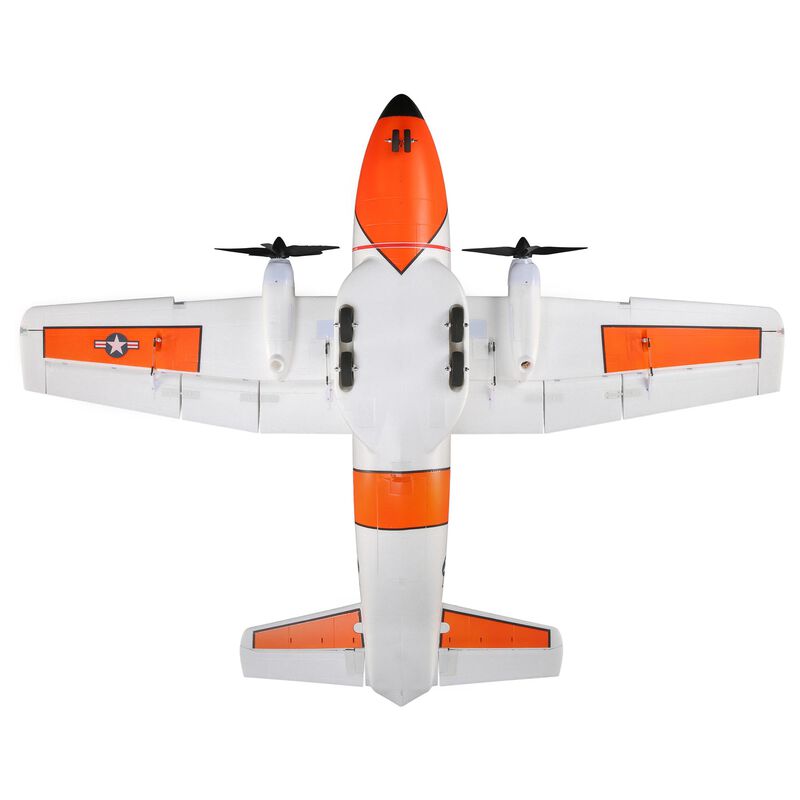 E-flite EC-1500 Twin 1.5m BNF Basic with AS3X and SAFE Select - EFL5750