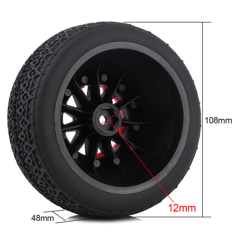 AX3008 4pcs Wheel For 1:10 RC Short-Course Truck Traxxas Slash