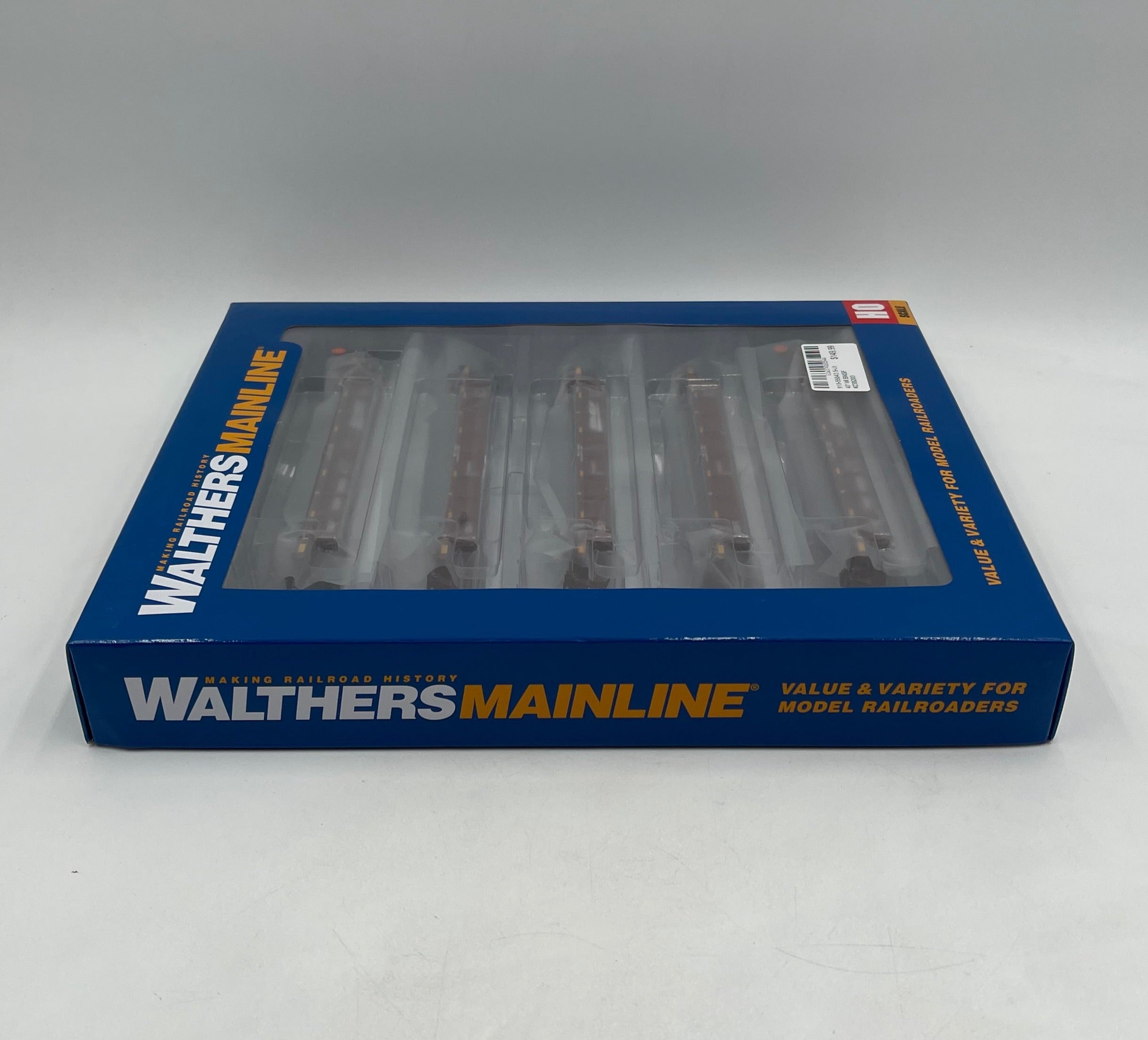 Walthers HO Scale Thrall 5-Unit Rebuilt 40' Well Car - Ready to Run -- BNSF Railway #238200 A-E  - 910-55643