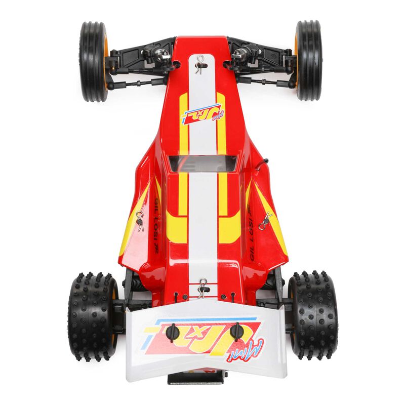 LOSI 1/16 Mini JRX2 Brushed 2WD Buggy RTR (Red) - LOS01020T1