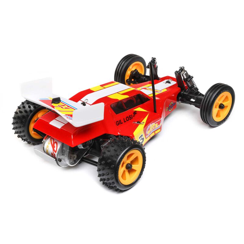 LOSI 1/16 Mini JRX2 Brushed 2WD Buggy RTR (Red) - LOS01020T1