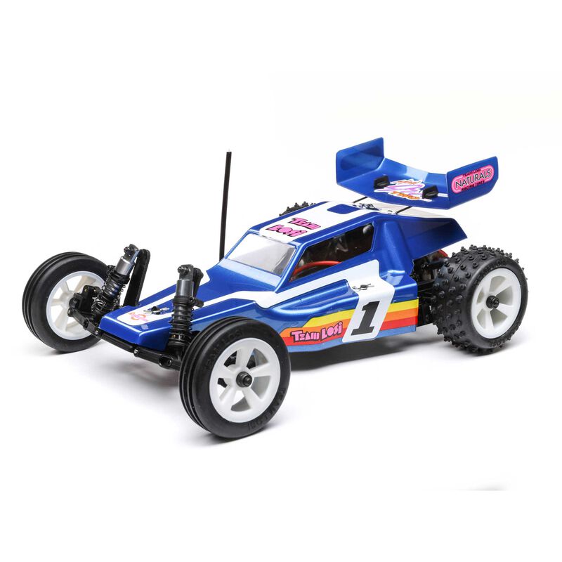 LOSI 1/16 Mini JRX2 Brushed 2WD Buggy RTR (Blue) - LOS01020T2