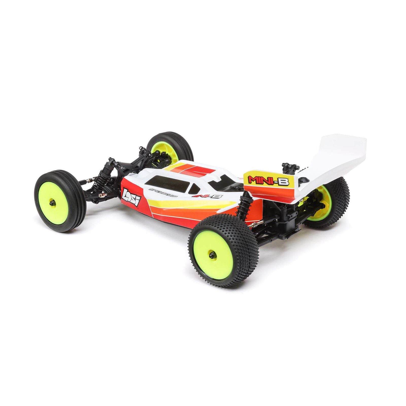LOS01024T1	 1/16 Mini-B 2WD Buggy Brushless RTR, Red