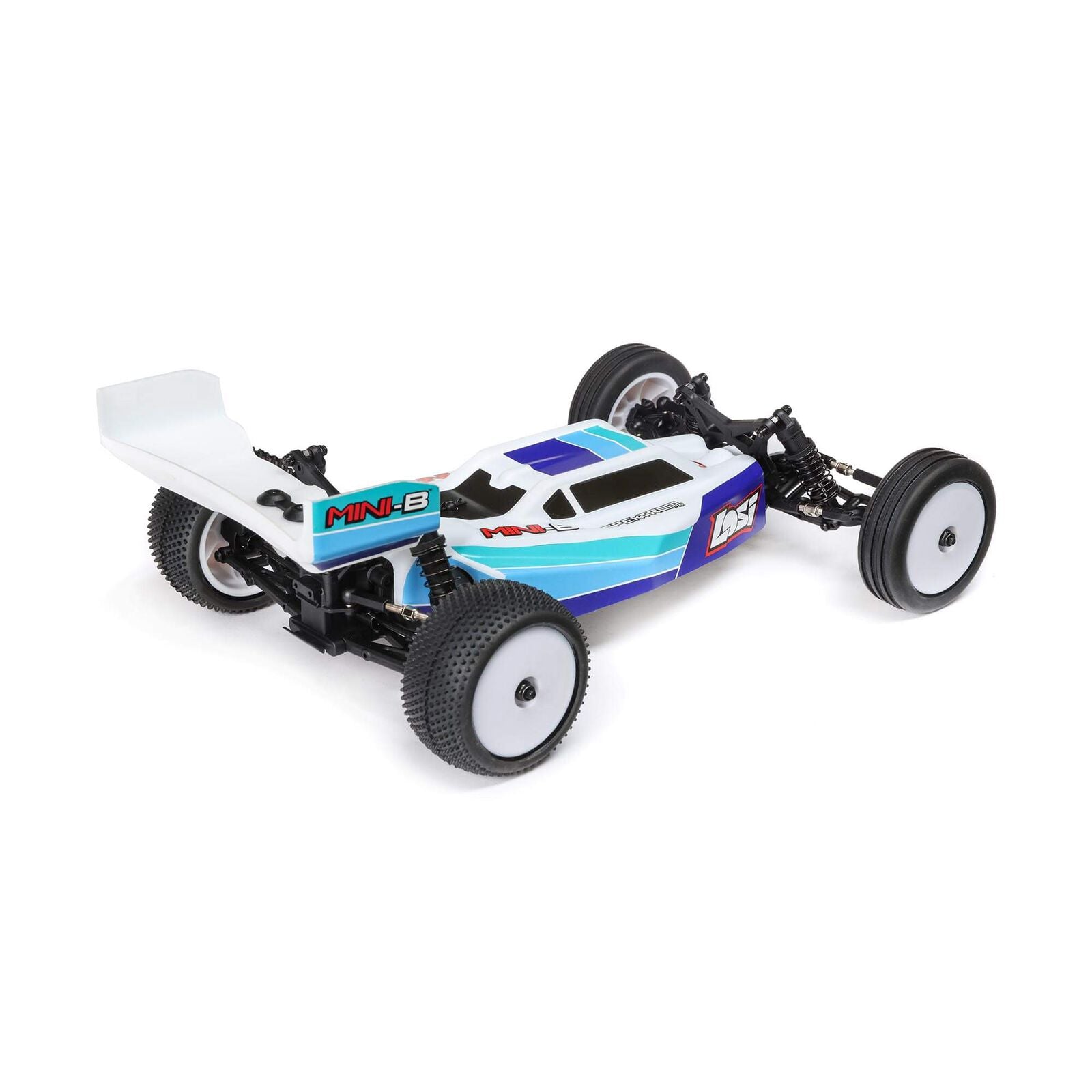 LOS01024T2	 1/16 Mini-B 2WD Buggy Brushless RTR, Blue