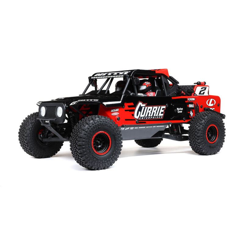 LOSI 1/10 Hammer Rey U4 4WD Rock Racer Brushless RTR with Smart and AVC (Red/Black) - LOS03030T1
