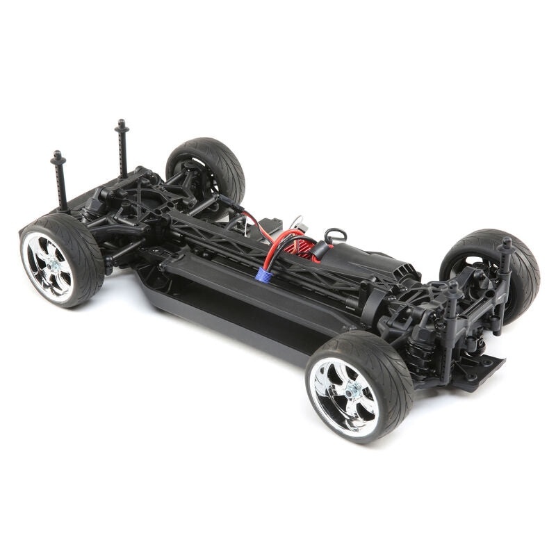 LOSI 1/10 1969 Chevy Camaro V100 AWD Brushed RTR (Black) - LOS03033T2