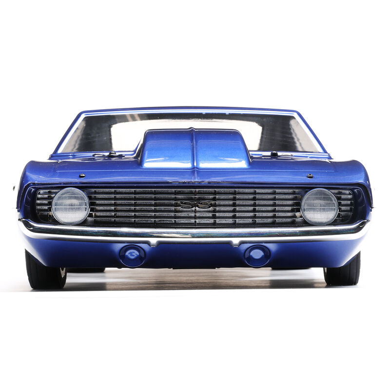 LOSI 1/10 '69 Camaro 22S 2WD No Prep Drag Car Brushless RTR (Blue) - LOS03035T2