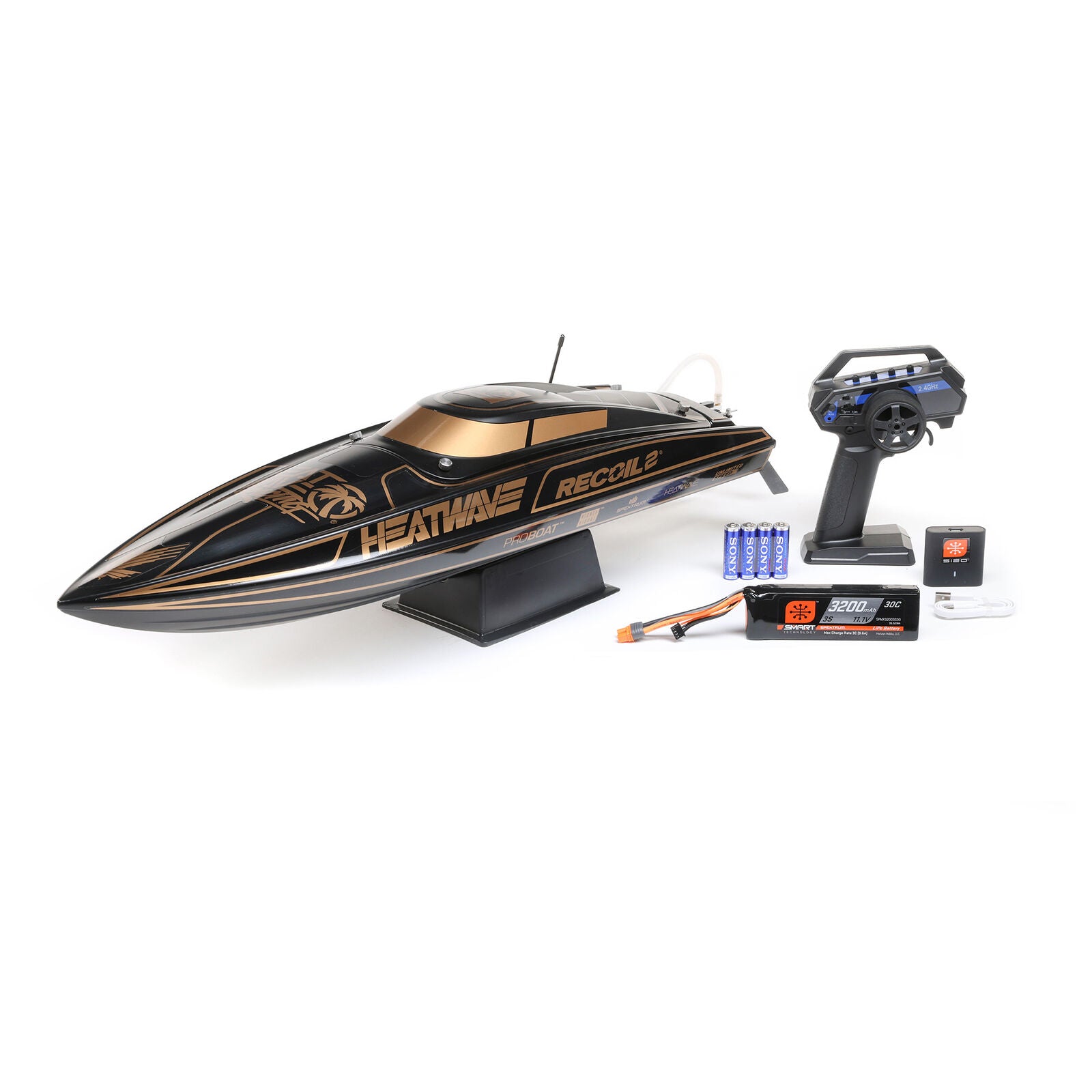 Pro Boat Recoil 2 26" Self-Righting Brushless Deep-V RTR (Heatwave) - PRB08041T1