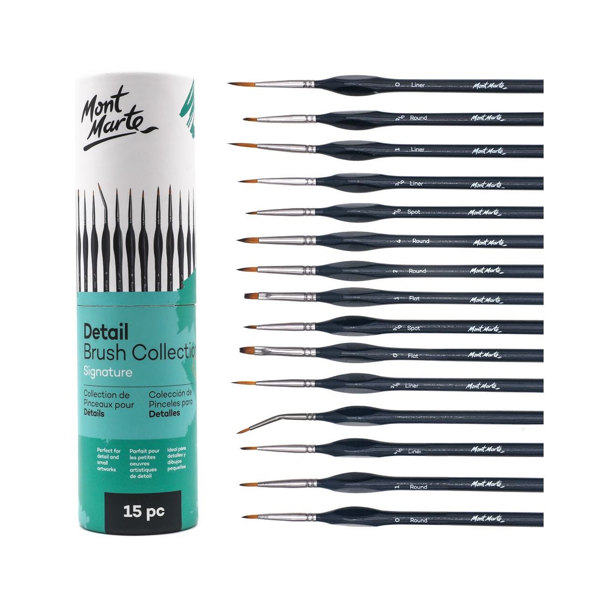 BMHS0046 Detail Brush Collection Signature 15pc