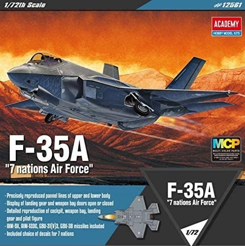 1/72 F35A Seven Nations Air Force Aircraft - ACY-12561