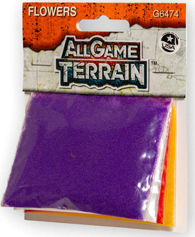 All Game Terrain Flowers (Purple/White/Red/Yellow)