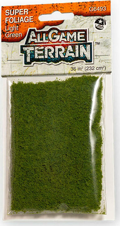All Game Terrain Super Foliage (Light Green) (36in²)