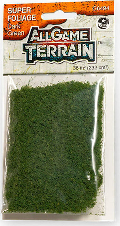 All Game Terrain Super Foliage (Dark Green) (36in²)