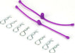 DuBro Body Klip Retainers with Body Clips (Purple)