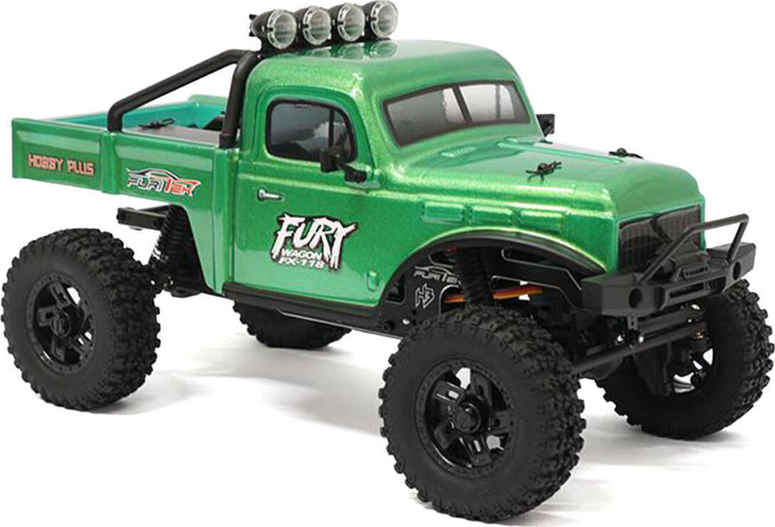 Furitek FX118 Fury Wagon 1/18 RTR Brushless Rock Crawler (Green)