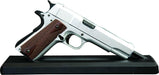 GoatGuns Miniature 1/2.5 Scale Die-Cast 1911 Model Kit (Silver)