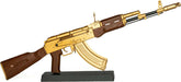 GoatGuns Miniature 1/3 Scale Die-Cast AK47 Model Kit (Gold)