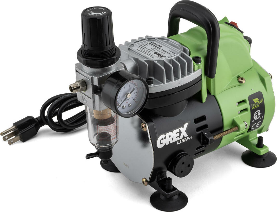 Grex Airbrush 1/8 HP Mini Compressor