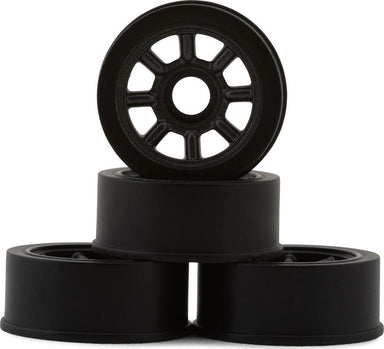 Kyosho RWD Watanabe Eight Spoke Wheels (Black) (4) (0mm Offset)