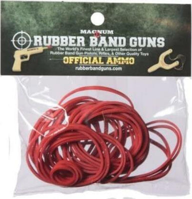 Magnum Enterprises Rubber Band Pistol Ammo Red 1oz