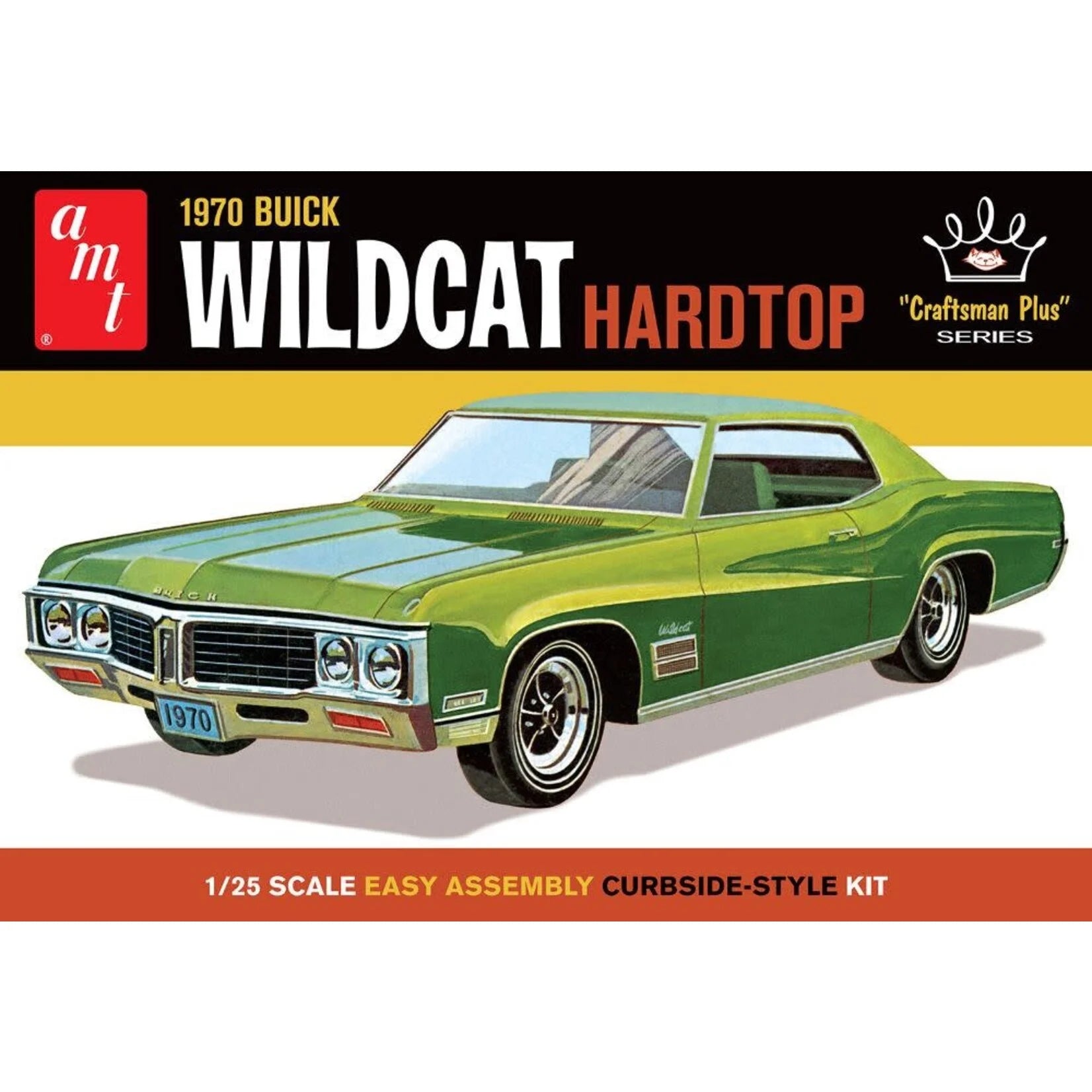 1/25 1970 Buick Wildcat Hardtop Craftsman Plus Series - AMT-1379