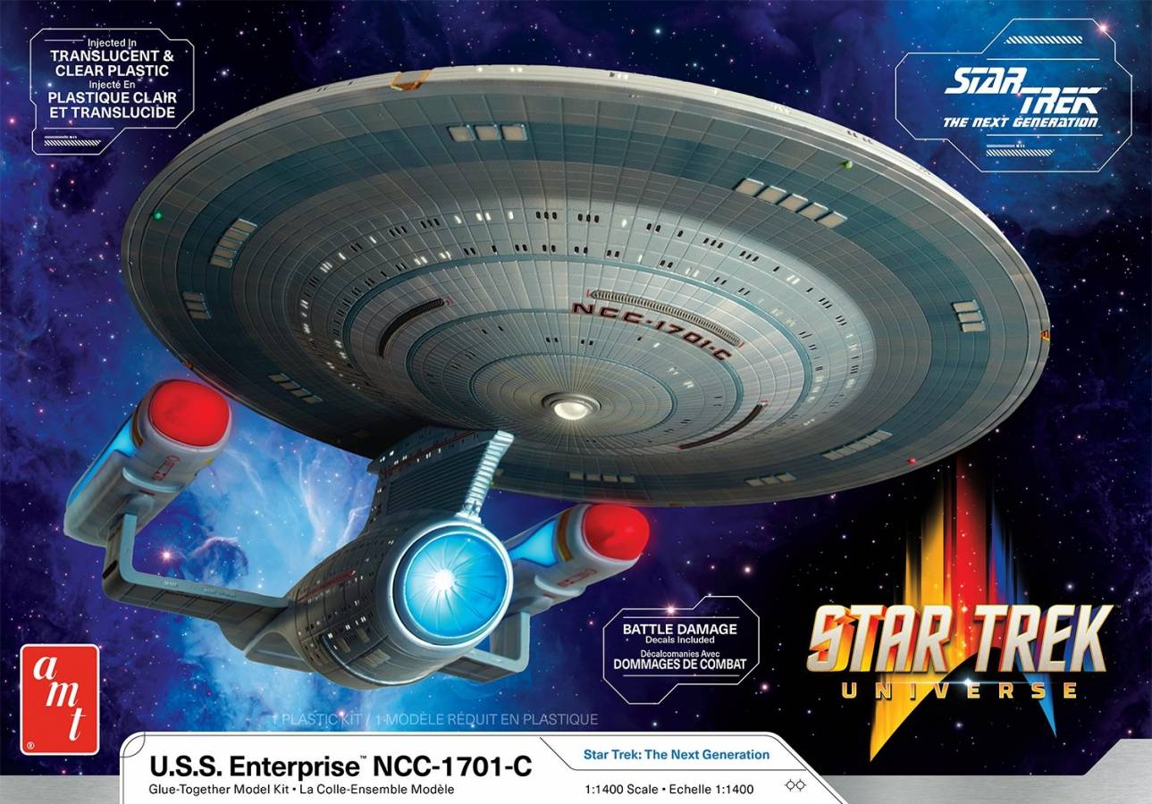 Star Trek U.S.S. Enterprise NCC-1701-C, 1/1400 - AMT1332M