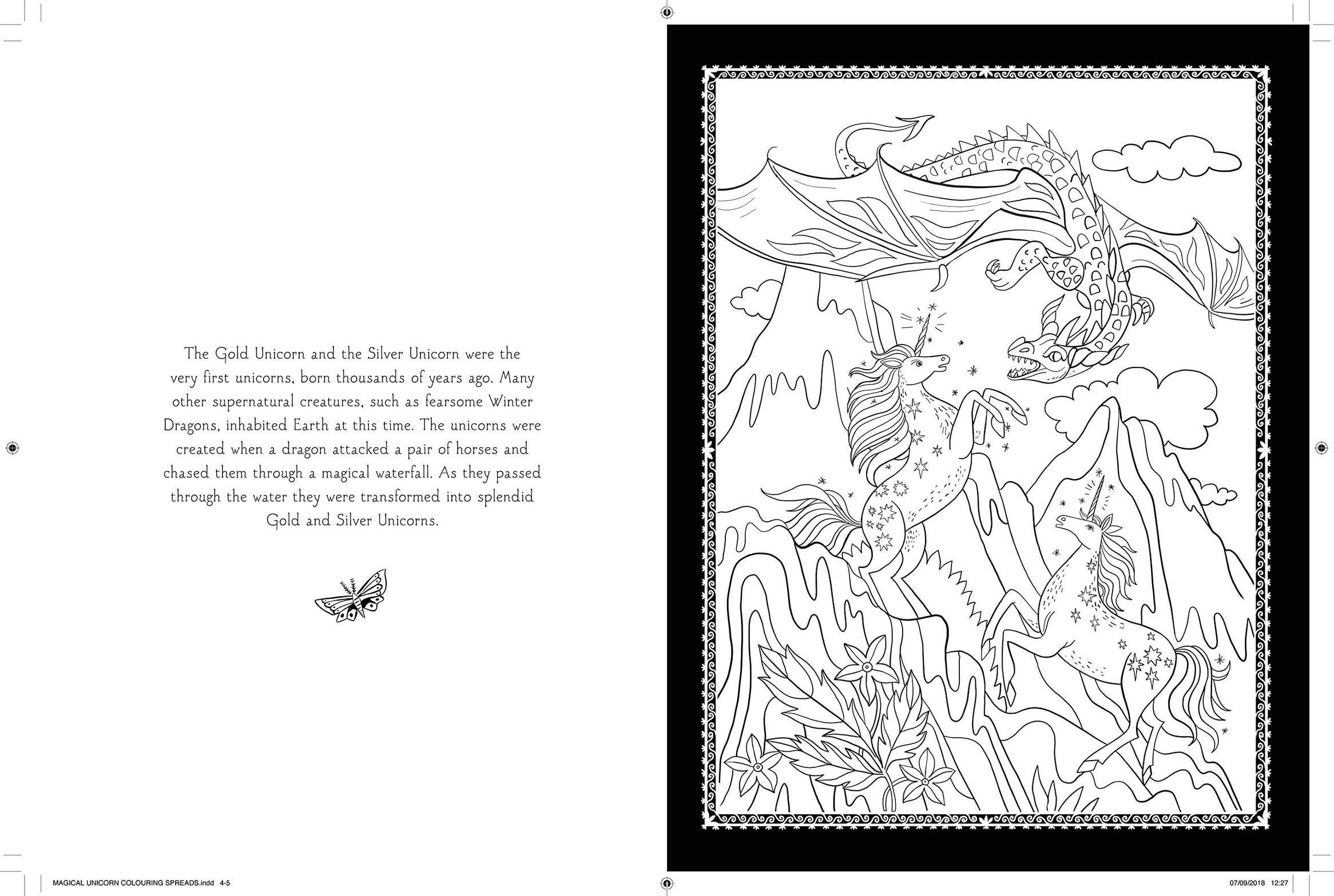 Magical Unicorn Society Official Coloring Book
