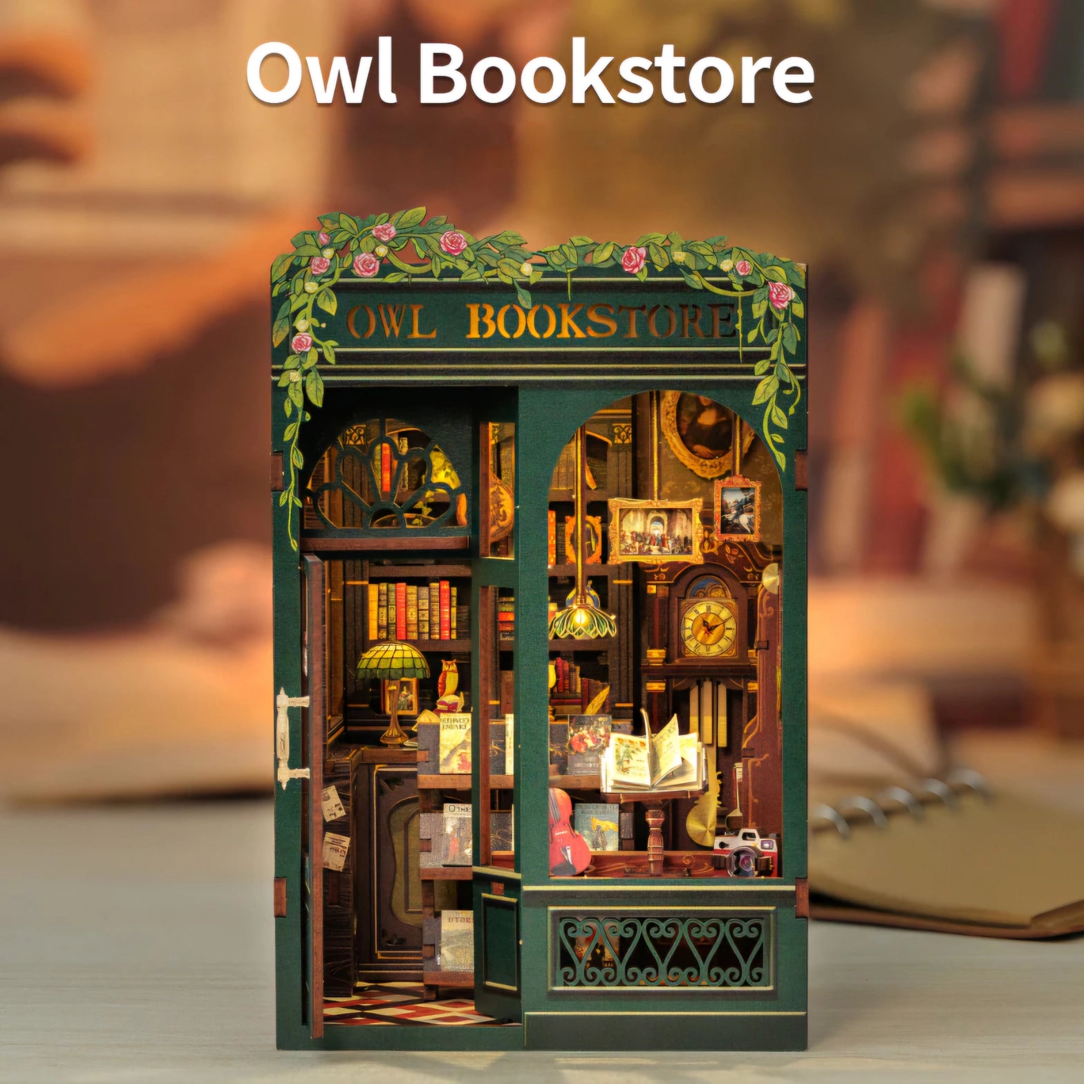 Book Nook Kit: Owl Bookstore