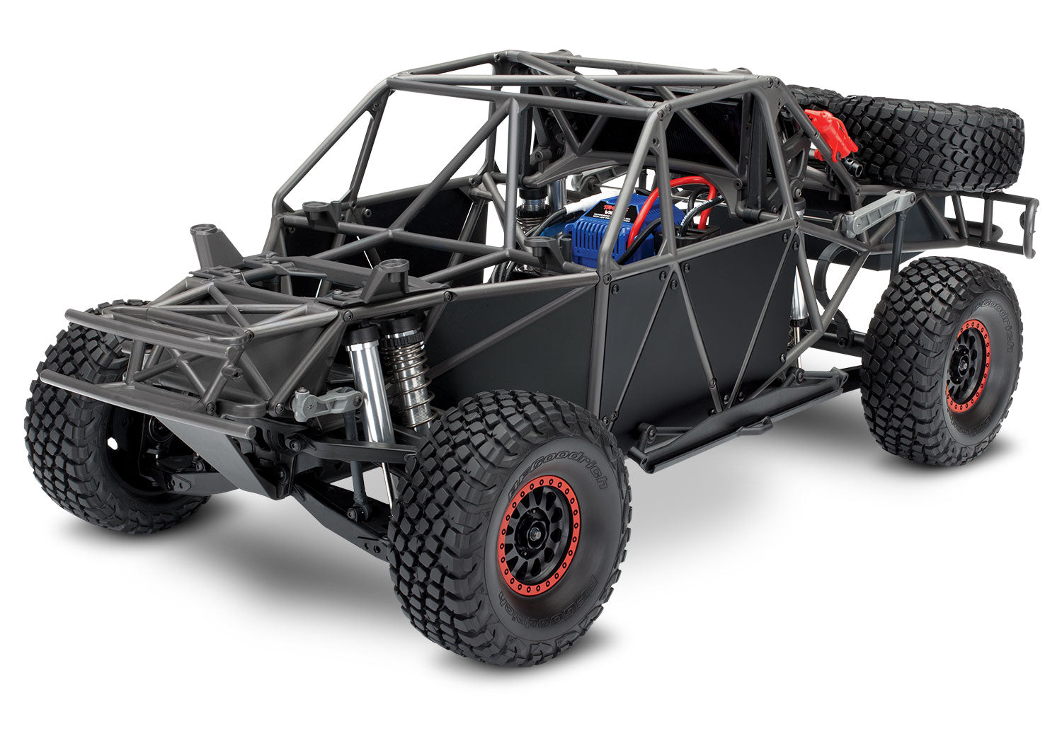 Fox Unlimited Desert Racer®: 4WD Electric Race Truck with TQi™ Traxxas Link™ Enabled 2.4GHz Radio System and Traxxas Stability Management (TSM)®