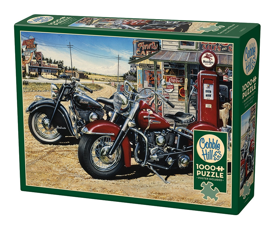 COH-40037	Two for the Road (Vintage Motorcycles) Puzzle (1000pc)