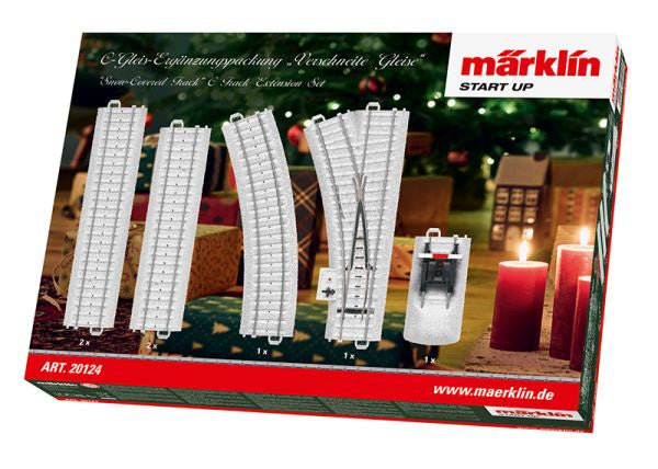 20124 Märklin Start up – "Snow-Covered Track" C Track Extension Set Model train