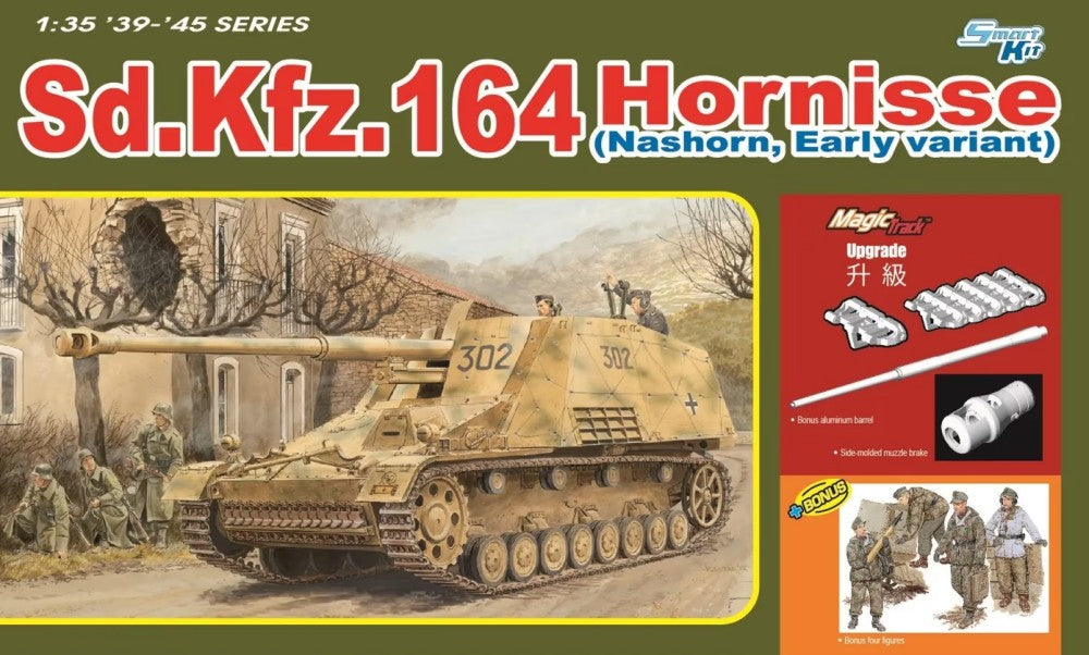 1:35 Dragon Sd.Kfz.164 Hornisse (Nashorn, Early Variant) - DML6414