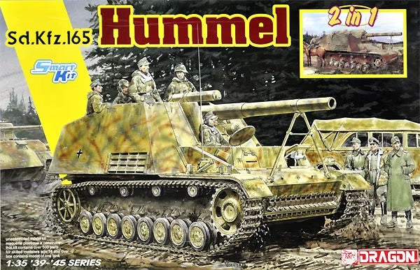 1/35 SdKfz 165 Hummel Early/Late Production Tank (2 in 1) (Ltd Production) - DML-6935