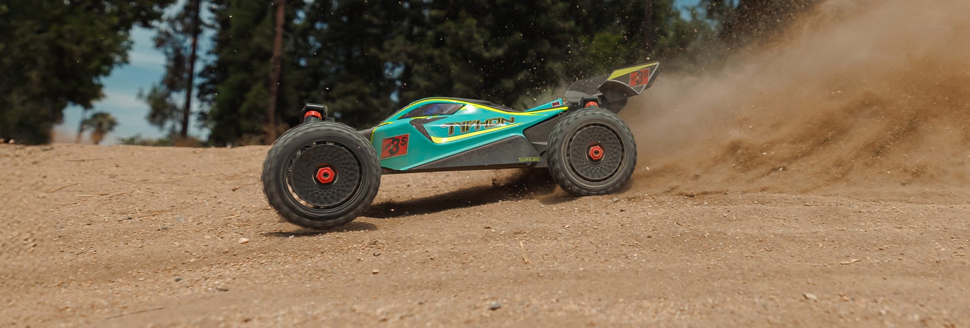 **PRE-ORDER** Expected Early December 1/8 TYPHON 223S BLX Brushless 4X4 Buggy RTR with DSC